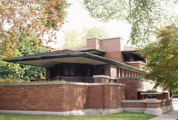 Prairie-Haus-amerikanische-Architektur-Frank-Lloyd-Wright