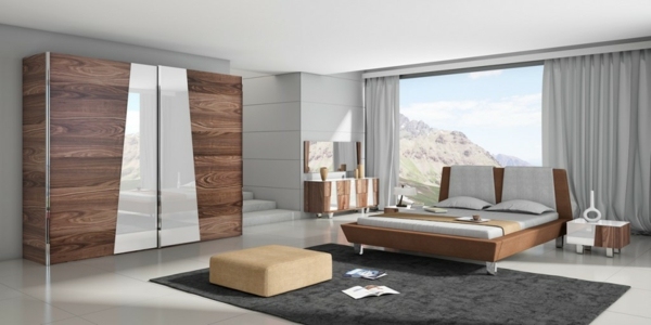 Schlafzimmer-Möbel-Inca-Walnut