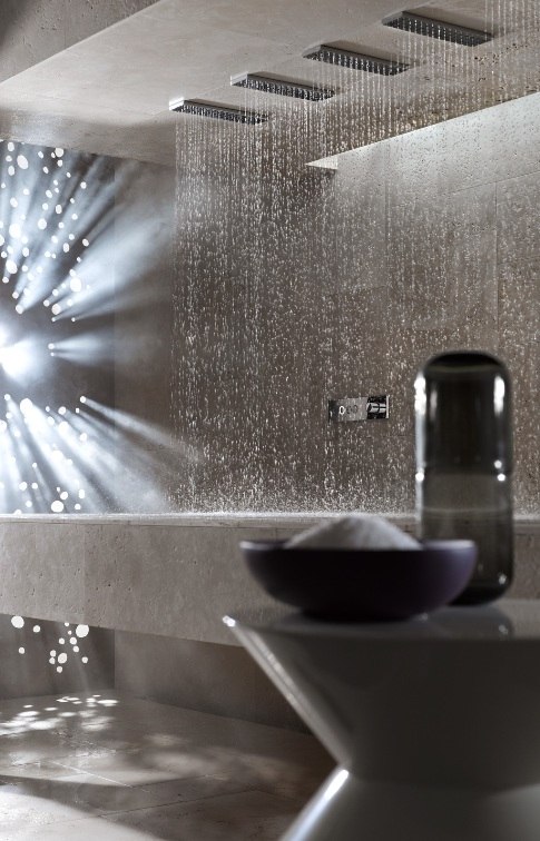 spannendes Design im modernen Badezimmer