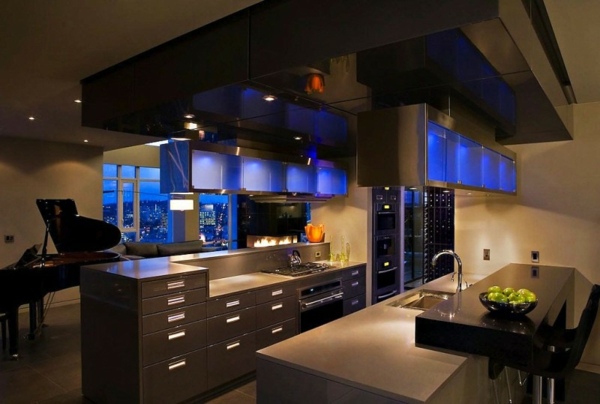 glanzvolles-luxuriöses-küchen-design
