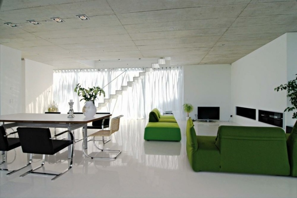modernes elegantes Wohnzimmer Design