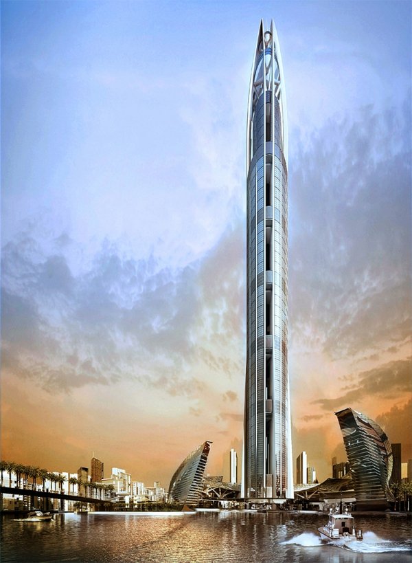 hohe-Wolkenkratzer-spannende-Architektur