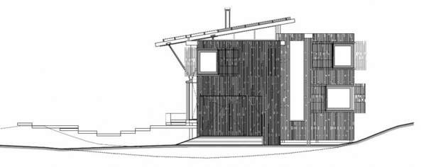 holzhaus von herbst architects - architekturplan