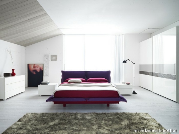 lila Schlafzimmer - trendiges Design