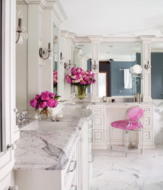 luxuriöses-badezimmer-marmor-design