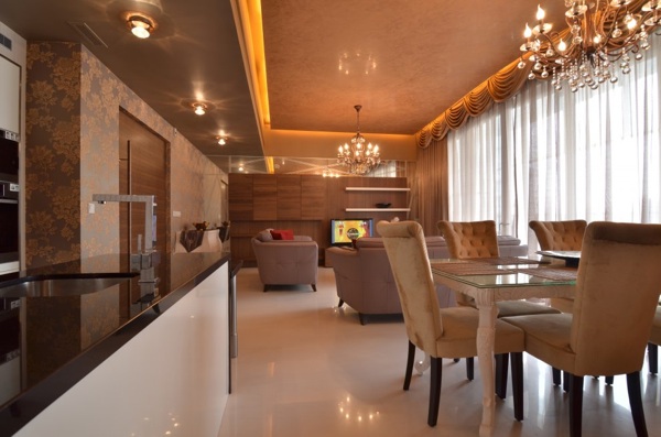 Die elegante Ausstrahlung vom modernen Esszimmer Design