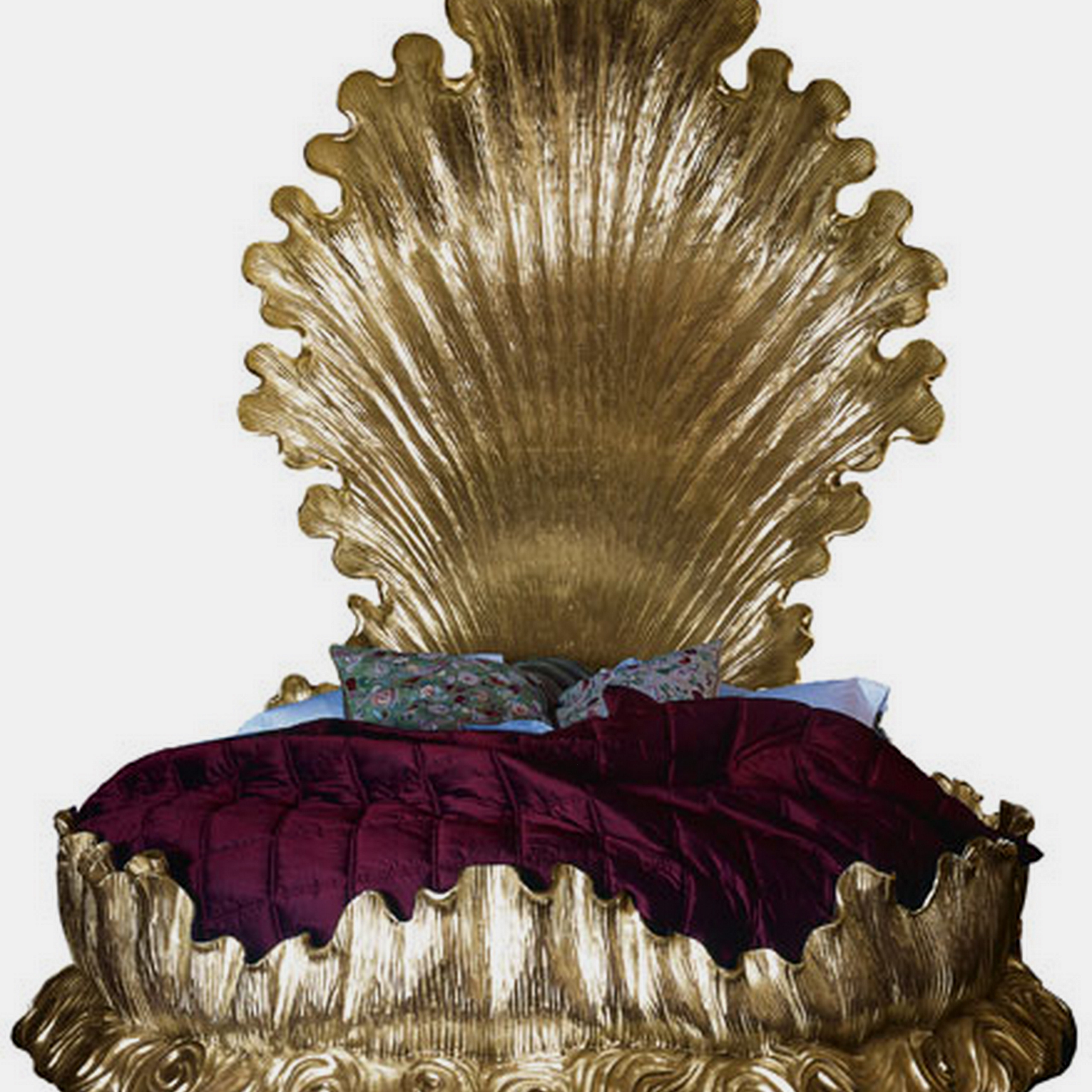 luxuriöses-muschel-bett-gold-design