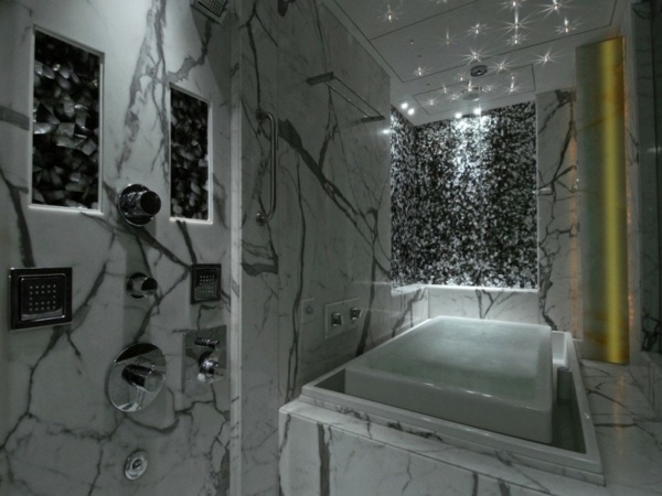marmor bad - ultra luxuriöses bad interieur