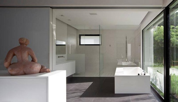 minimalistisches-Badezimmer-Dekoration