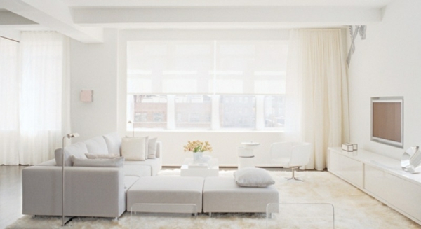 minimalistisches-Wohnzimmer-weiß