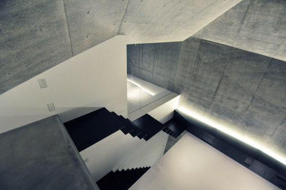 minimalistisches Design - Haus aus Beton