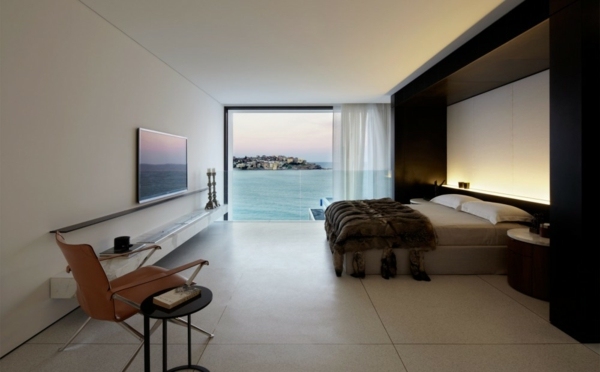 minimalstisches-modernes-Schlafzimmer