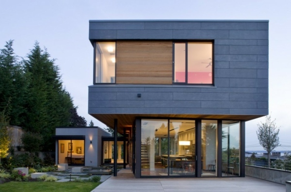 moderne Haus Architektur von Coop 15 - Seitenblick