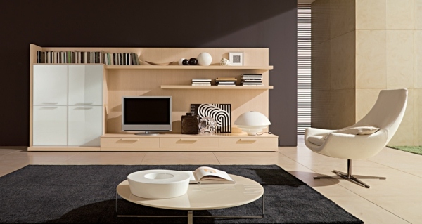 moderner-skandinavischer-Stil-Wohnzimmer