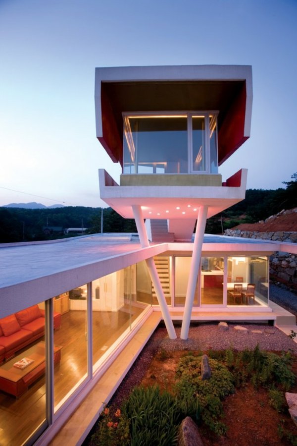 moderne Architektur - kleines Haus