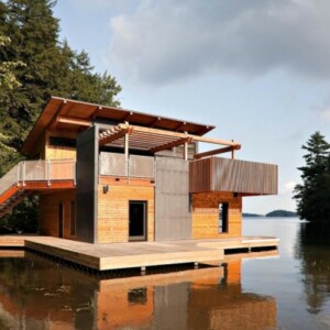 Haus am See- Holzfassade