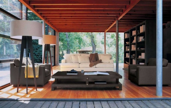 modernes-Sofa-Holzmöbel-Wohnzimmer