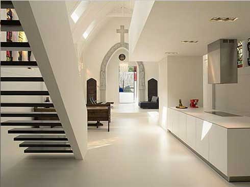 modernes Apartment - niederländisches Interieur Design