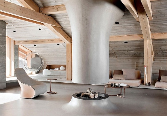 modernes interior - minimalistisches design