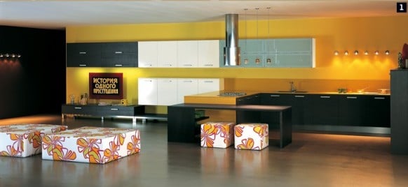 modulare-küche-glazvolles-design-gelb