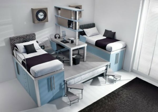 praktische-Idee-kleines-Schlafzimmer-Jugendliche