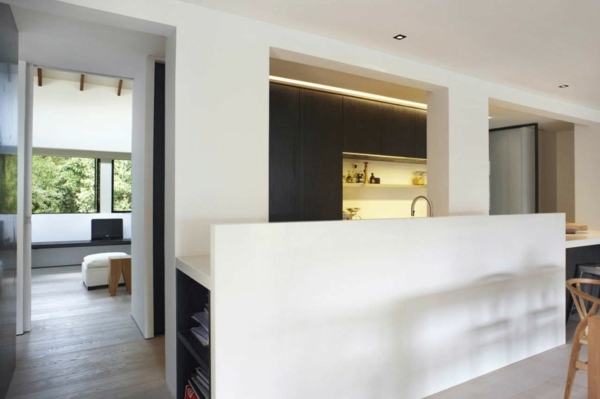 moderner Apartment Umbau - Küche