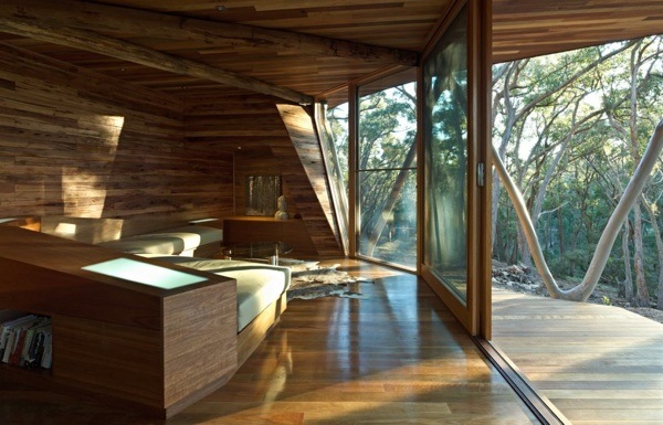 trunk house - blockhütte in australien