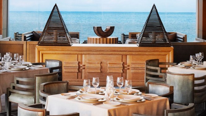 Viceroy Villa- luxuriöses Restaurant Design