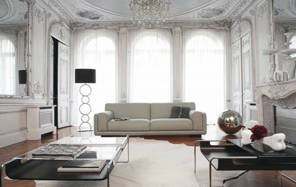viktorianischer-Stil-Sofa-Wohnzimmer