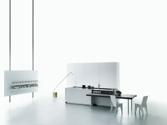 weißes Küche Design - Aprile von Boffi