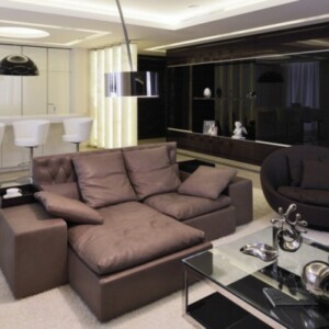 wohnzimmer design - urban chic möbel