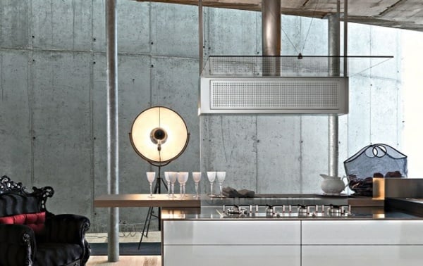 Glas-Abzugshaube-moderne-Küchen-Design