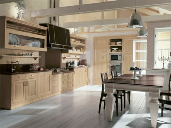 Holz-Modular-Küche-italienisches-Design