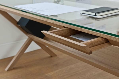 Holztisch-Büro-modernes-Design