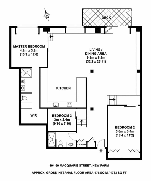 Luxus-Wohnung-Bauplan