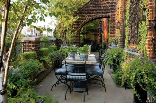 Outdoor-Möbel-Terrasse