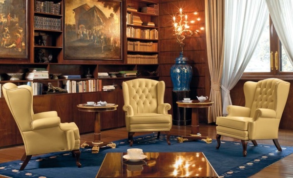 beige-Luxus-Stühle-Wohnzimmer