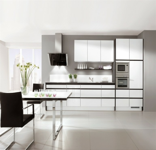 elegante-schwarz-weiße-küche-Nobilia-Werke