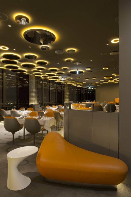 elegantes-restaurant-interieur-design-Ciel de Paris