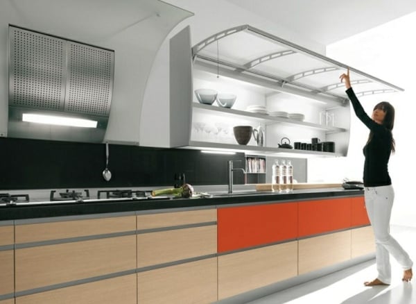 flexible-Paneelsystemküche-orange