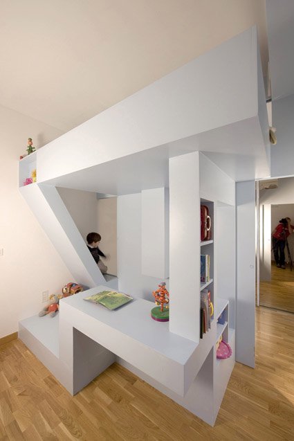 Tolle Kinderzimmer Design Idee von h2o architects