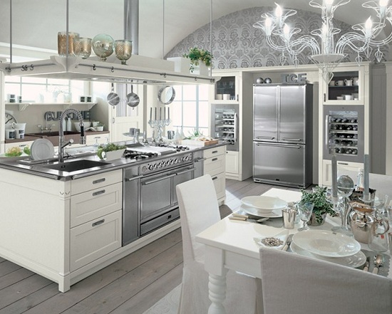 Schöne und luxuriöse Massivholzküchen von MINACCIOLO