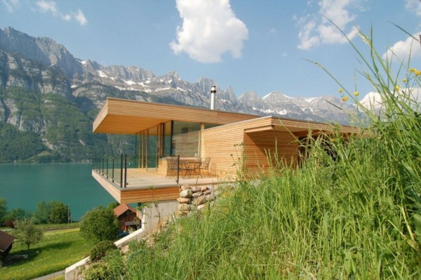 minimalistische-Berghütte-Walensee