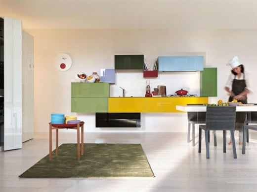 moderne-farbenfrohe-küchen-designs