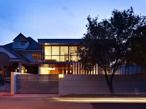 modernes-Einfamilienhaus-Fassade