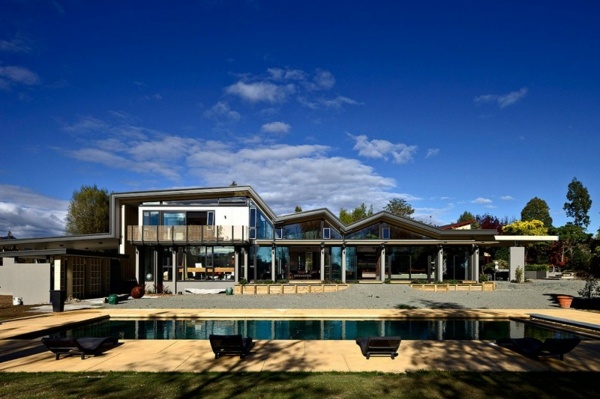 modernes-minimalistisches-Haus-Fassade