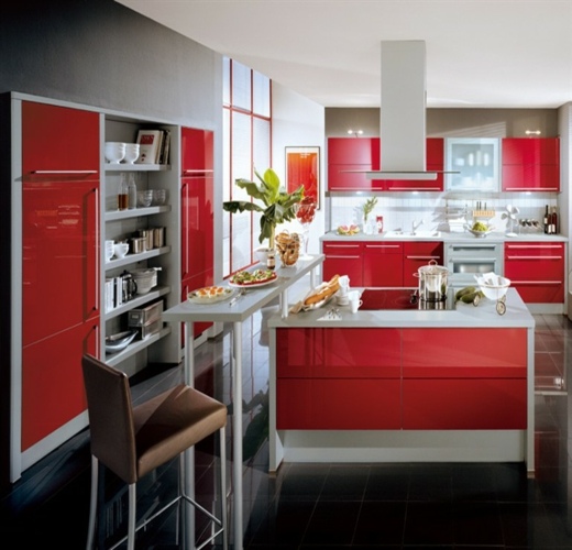 rote-küchenschränke-Nobilia-Werke