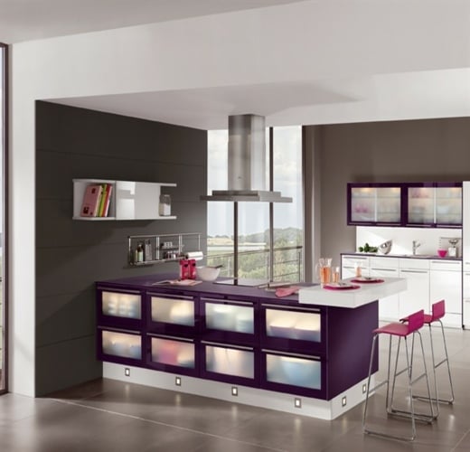süße-küchen-design-idee-lila-rosa-gestaltungselemente