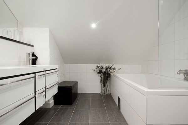 schwarz-weißes-badezimmer-luxuriöses-penthouse