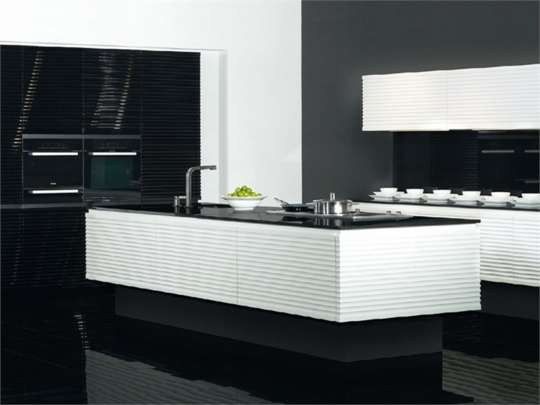 wirkungsvolle-kontraste-schwarz-weiße-moderne-küchen
